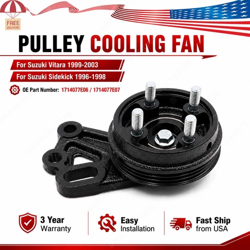 Pulley cooling fan 1714077e07 - pulley,