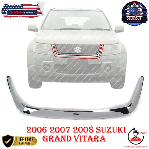 New front grille molding - front,