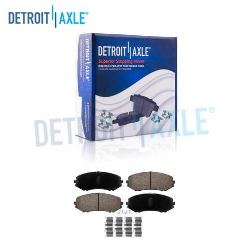 Front ceramic brake pads for - ceramic,