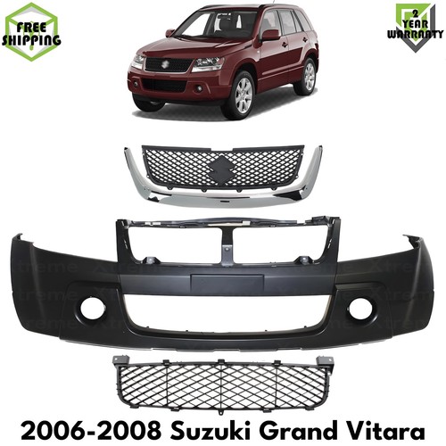 Front bumper cover primed - front,